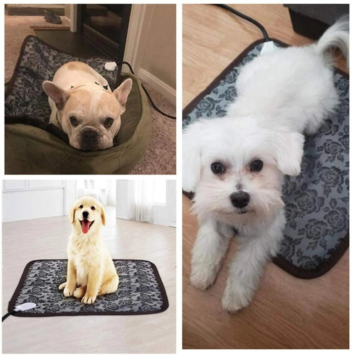 Pet Heating Pad Mat, 17.7"X17.7"