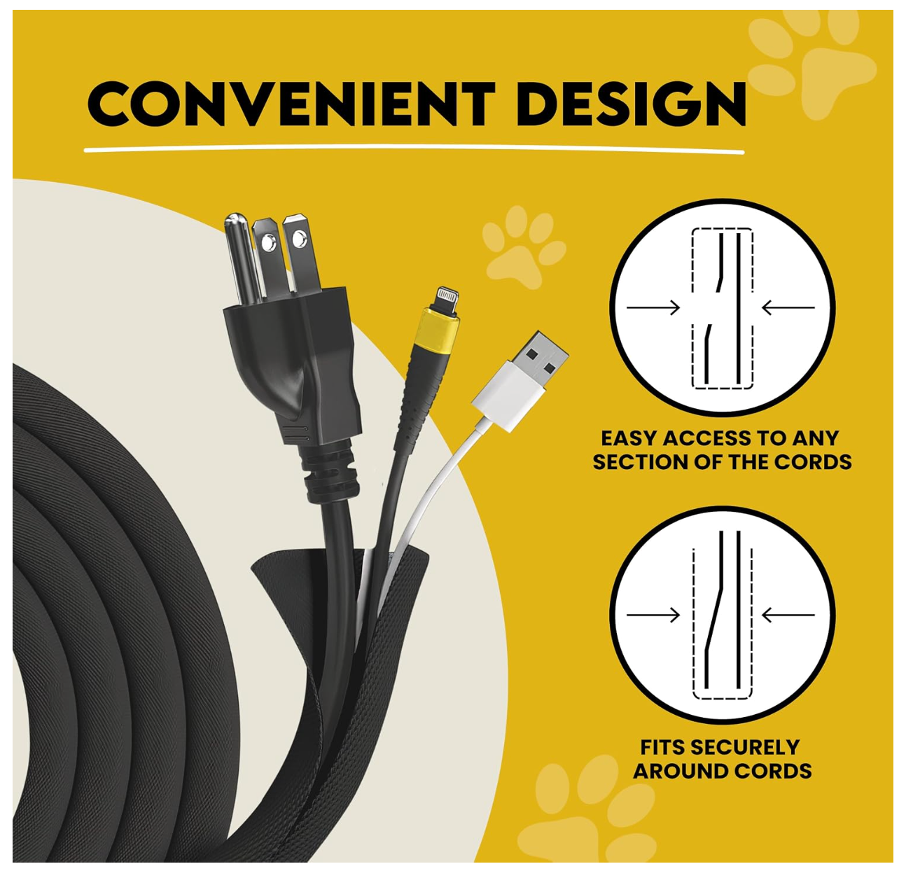 Chew Proof Cord Protector for Pets